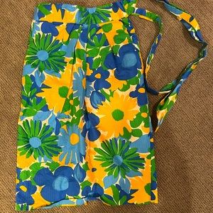 J Crew sz 4 pencil skirt with tie around waist